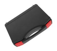 Générique Boîte à Outils Électrique Portable Noire en Plastique Grand Espace de Rangement et Design Compact pour Usage en Déplacement