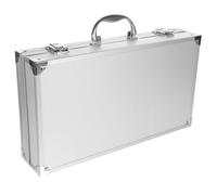 Générique Boîte à Outils Grosse Capacité et Fermeture de Sécurité en Alliage D'aluminium Mallette Multifonctionnelle pour Pharmacie et Garage
