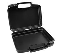 Générique Boîte à Outils pour Rangement et Organisation Noir, Grosse Capacité en PP Multifonction Légère et Résistante, Pratique à Transporter à Domicile