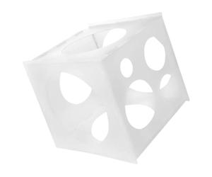 Générique Boîte de Mesure de Ballons 11 Trous en Plastique, Outil Simple pour Calibrage de Taille, pour Décoration Mariage et Fête D'anniversaire