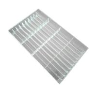 Générique Boîte de Rangement en Acrylique Transparente pour Maquillage 40 Compartiments Robustes, Économiseur D'espace, pour Organiser Poudres et Cosmétiques