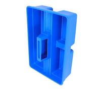 Générique Boîte de Rangement en Plastique à Compartiments pour Outils Portable pour Site de Travail et Ferme