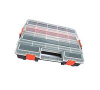 Générique Boîte de Rangement en Plastique PP Poignée pour Vis | Rangement par Catégories, Loquet Robuste, Format Portable, pour Composants et Accessoires de Travail