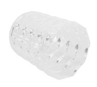 Générique Boîte de Rangement en Ps pour Stocker Outils Cosmétiques et Accessoires de Multifonction Blanc Motif Diamant pour Pinceaux de Maquillage