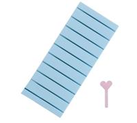 Générique Boîte De Rangement Foils Ongles - Organisateur Portable à 10 Compartiments | Support imprimé en 3D pour rouleaux de foil à ongles - Pour Maison Voyages Salon Studio Femmes Et Filles