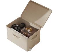 Générique Boîte de rangement verrouillable - Trunk de stockage de dortoir verrouillable étanche | Boîtes de de sécurité à l'épreuve des poussières | d'organisation bac