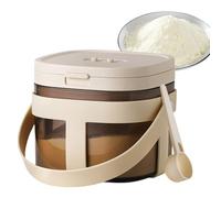 Générique Boîte Hermétique | Récipient Doseur pour Farine Infantile 800 ml - Organisateur de Cuisine Étanche Grande Capacité pour Farine, Pâtes et Céréales