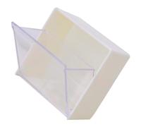 Générique Boîte Murale pour Cotons Démaquillants sans Perçage, Boîte de Rangement Clapet, Plastique Blanc, Compacte et Pratique pour Salle de Bain, Organisateur de Maquillage et Articles