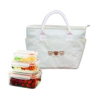 Générique Boîte Repas pour Femmes - Porte-Repas Thermique Dessin Animé - Sac Isotherme Fraîcheur - pour Bureau Randonnée Voyage Usage