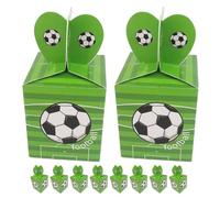 Générique Boîtes à Bonbons 50 Pièces en Papier 50 Thème Football pour Fête Anniversaire Garçon pour et Présents de Fête