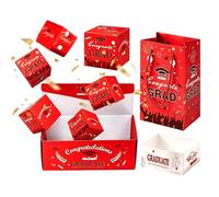 Générique Boîtes À Cartes Pour Remise De Diplômes - Boîte souvenir pop out diplômé,Coffret cartes de fête de graduation,comme décoration centre de table cérémonie lycée et université école et