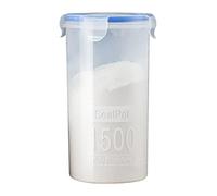 Générique Boîtes de Stockage Alimentaire Hermétiques, Boite de Rangement Cuisine, Contenants avec Bec Verseur Étanche, Organisation Cuisine/Épicerie, Pour Stocker les Cereales, Farine, etc. (D)