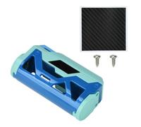 Générique Boîtier de Batterie Portable 21700 avec pourcentage, Blue | Assemblage monocellulaire sans soudure, plafond de sortie 10 W, installation avec polarité correcte, batterie non