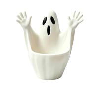 Générique Bol À Bonbons D'halloween - Plat À De Bureau En Forme De Fantôme | Récipient De Bonbons D’halloween, Plat Fantôme | Support De Collation De Table Festif, Accent De Décoration Saisonnière, Pour