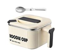 Générique Bol À Nouilles | 1500ml Pot Instantané Étanche - Grand Bol À Nouilles Pour Pâtes - Pour Adultes Adolescents Cuisine Maison Dortoir Université Bureau Cuisson Pâtes Aliments Déjeuner