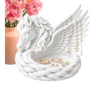 Générique Bol polyvalent | Plateau Décoratif en Forme de Cheval,Grand bol attrape-tout en forme de cheval,Pour clés, porte-monnaie, pièces, entrée, table de nuit, bureau, cadeaux emménagement