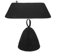 Générique Bonnet de Sauna en Feutre Noir Coussin, Lot Portable | Laine et Feutre Épais, Protège la Tête Chaleur, Confort Assis, pour Bancs de Sauna et Chaise de Bureau