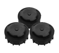 Générique Bouchon Lot de 3, Étanche et Résistant aux Intempéries Inférieur en Plastique pour Poubelle Extérieure 660l pour Poubelle de Jardin
