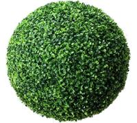 Générique Boules de buis artificielles - Boules de buis - Boules de décoration - Boules Rondes - Plante topiaire - Boule topiaire réaliste - 1 pièce (18 cm)