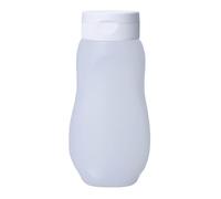 Générique Bouteille de Sauce à Presser, Bouteille à Presser de Recharge de Condiments légère, Bouteille à Sauce en Plastique, Conception scellée pour Beurre de cacahuète, Ketchup, etc.