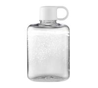 Générique Bouteille De Sport Plate - Gourde Carrée Portable Pour Fitness & Voyage | Bouteille D’eau Réutilisable Étanche 300ml/380ml | Design & Léger Pour Sac, Bureau, Maison & Extérieur