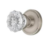 Générique Bouton De Porte En Cristal À Rosace Classique, Style Vintage | Bouton cristal, Socle rosace classique, Finition style vintage, Fonction passage, Pour couloir placard garde-manger