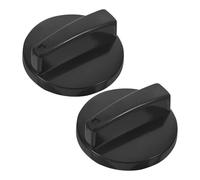 Générique Bouton de Serrage Remplacement Sécurisé en Plastique Noir Lot de 2 Pièces pour Autocuiseur Électrique et Cuiseur à Riz, Bureau et Dortoir