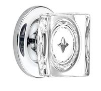 Générique Boutons Carrés En Cristal Chromé, Paquet De 10, Rosace Ronde | Bouton carré cristal, Socle rosace ronde, Passage sans verrou, Convient portes 35-45mm, Quincaillerie incluse
