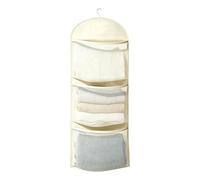 Générique Bra Storage Organizer - 73cm Polyester 3 Tier Mesh Hanging Shelf, Lingerie Wardrobe Organizer | Underwear Storage Rack, Closet Space Saver for Bedroom Bathroom Dorm RV Travel Home Use