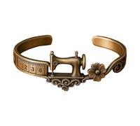 Générique Bracelet Machine à Coudre pour Femme | Bijou Vintage Ajustable Floral,Bijou Thème,Pour anniversaires, fêtes, Noël, plein air, plage, voyages,