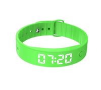 Générique Bracelet Réveil Silencieux | Rappel Rechargeable avec Minuterie - Montre Intelligente à Vibration avec Réveil - pour Adultes et Sommeil Quotidien Voyage Maison Lit Entraînement Marche