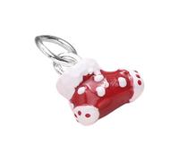 Générique Breloques pour bracelets | Pendentifs de bijoux de vacances, perles de Noël, pièces de collier en boucle, assortiment de fournitures