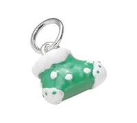 Générique Breloques pour bracelets | Pendentifs de bijoux de vacances, perles de Noël, pièces de collier en boucle, assortiment de fournitures