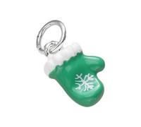 Générique Breloques pour bracelets | Pendentifs de bijoux de vacances, perles de Noël, pièces de collier en boucle, assortiment de fournitures
