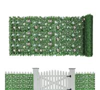 Générique Brise-Vue en Lierre Artificiel, 3 M X 1 M, Brise-Vue De Jardin, Haie Artificielle en Rouleau, Treillis De Lierre Résistant Aux UV pour Décoration Extérieure De Jardin, Balcon Et Terrasse