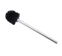 générique Brosse De Toilette en Acier Inoxydable À Long Manche Brosse De Nettoyage pour Toilettes Outil De Nettoyage Noir Durable UtiliséDurable et ingénieux