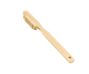 Générique Brosse pour équipement d ', Manche en Bois, 20 cm / 7, | Manche en bois naturel avec tête de brosse en fibre et trou de pour sacs de falaise et séances d ' entraînement
