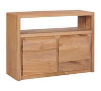 Générique Buffet 80x30x60 cm Bois de Teck Massif, Meubles, Armoires & Meubles de Rangement, Buffets & bahuts, Brun, (Poids 23KG)