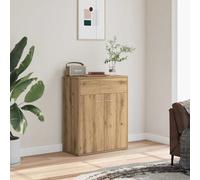 Générique Buffet chêne Artisanal 60x30x75 cm Bois d'ingénierie,Meubles,Armoires & Meubles de Rangement,Buffets & bahuts,Brun,19.75 KG,855897
