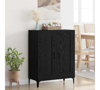 Générique Buffet Chêne Noir 69,5 x 34 x 90 cm Bois d'ingénierie,Meubles,Armoires & Meubles de Rangement,Buffets & bahuts,Noir,23.73 KG,886239