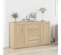 Générique Buffet Chêne Sonoma 120 x 36 x 69 cm Bois d'ingénierie,Meubles, Armoires & Meubles de Rangement, Buffets & bahuts, Marron (Poids 40.3KG)