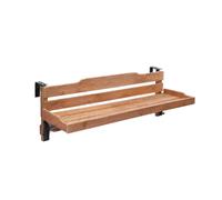 Générique Bureau D'ordinateur Pliable Robuste avec Supports | Établi pliant mural peu encombrant, peut contenir jusqu'à 330 lb for et la salle à manger