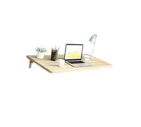 Générique Bureau Rabattable Mural avec étagères, Table Murale abattant Facile à Installer, Gain Place, for Une Utilisation sur Balcon Chambre Coucher(Color 2,80x20cm)
