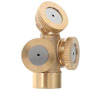 Générique Buse de Pulvérisation en Cuivre pour Pulvérisateur Agricole, Tête Réglable Haute Pression, Atomisation Longue Distance pour Applications Agricoles et Horticoles, Filetage 14 * 1.5mm