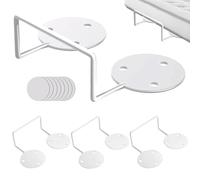 Générique Butée de Matelas antidérapante - Lot de 4 fixateurs Anti-Glissement, Support Amovible sans poinçon, antidérapante en Caoutchouc, d'angle emboîtable, | Installation sans Outil pour