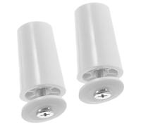 Générique Butées de Store Blanc Lot de 2 Pièces de Rechange pour Volets Roulants en Plastique Adaptées pour Stores et Moustiquaires Intérieur