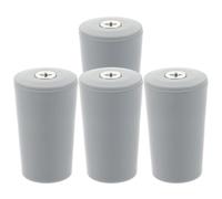 Générique Butées Sécurisées Lot de 4 Pièces en Plastique et Alliage D'aluminium de Rechange et Faciles à Utiliser pour Volets Roulants pour Stores
