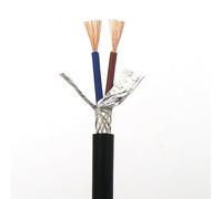 Générique Câble de Gaine de Fil blindé 2, 3, 4 Noyau 0,5 mm² avec Fil de Commande de Signal de Signal à Double Bouclier en cuivre sans oxygène Pur Rvvp (Couleur : 5m, Taille : 2-Core 0.5mm2)