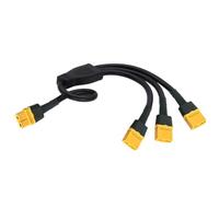 Générique Câble répartiteur de câblage de Batterie | Harnais de distribution d ' énergie 1 à 3 XT60H 14AWG 35 cm pour les configurations de connexion d ' énergie portable