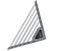 Générique Caddy d'Évier d'angle Égouttoir à Vaisselle Angulaire | Porte-Éponge Amovible et Panier de Drainage Gain de Place pour Cuisine Maison